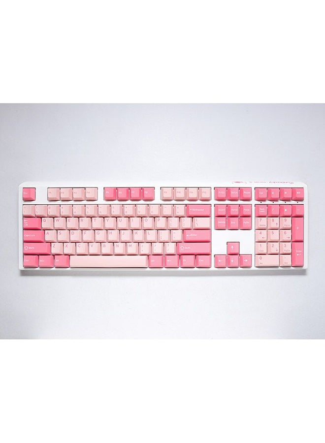 Ducky One 3 Gossamer Pink Fullsize 100% Cherry Red Switch