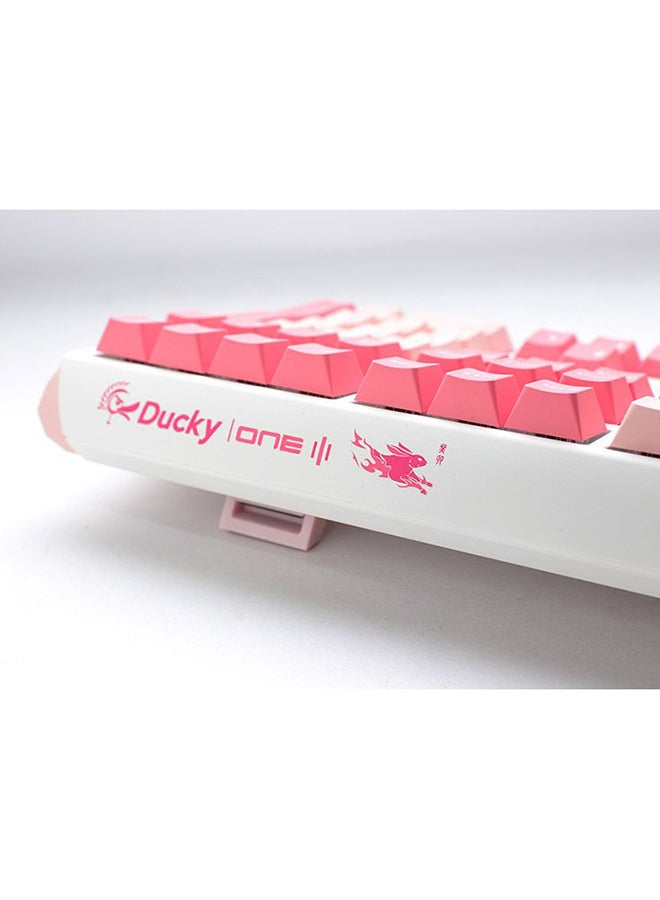 Ducky One 3 Gossamer Pink Fullsize 100% Cherry Red Switch