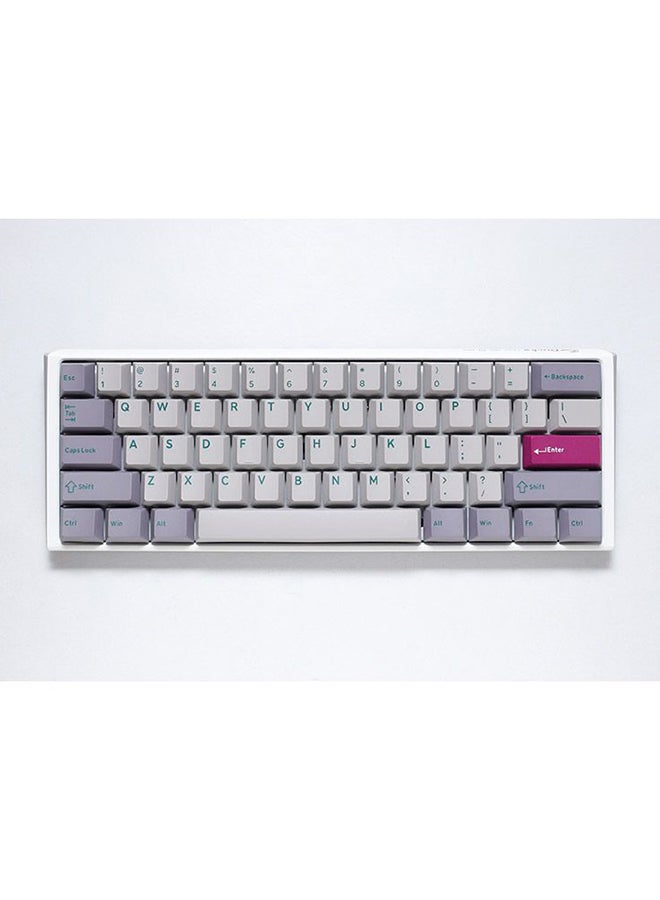 Ducky One 3 Mist Grey Mini 60% Cherry Blue Switch