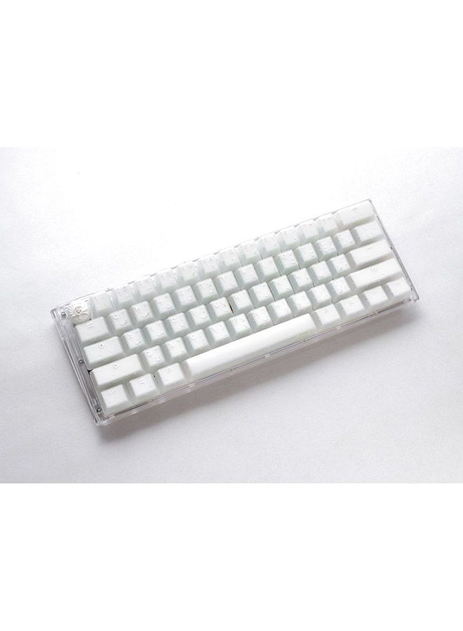 Ducky One 3 Aura White Mini 60% Cherry Brown Switch