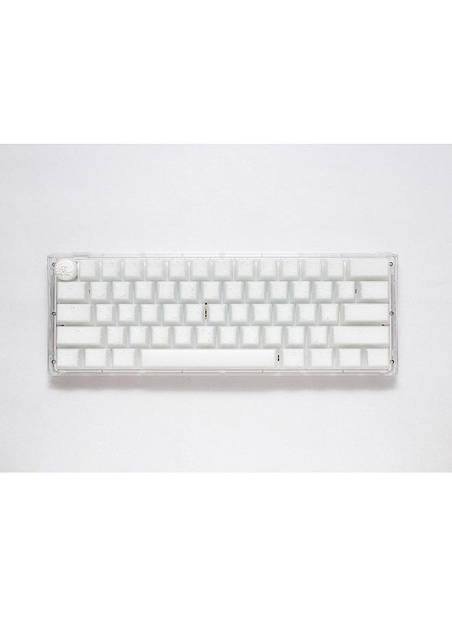 Ducky One 3 Aura White Mini 60% Cherry Brown Switch