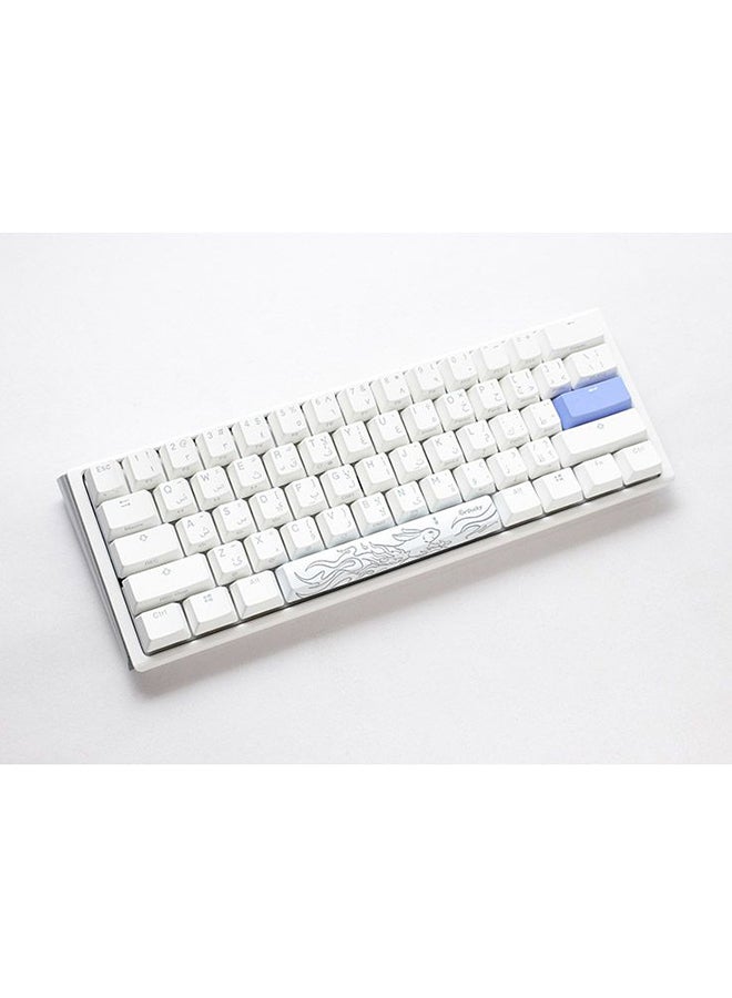 Ducky One 3 Classic Pure White Mini 60% Cherry Blue Switch