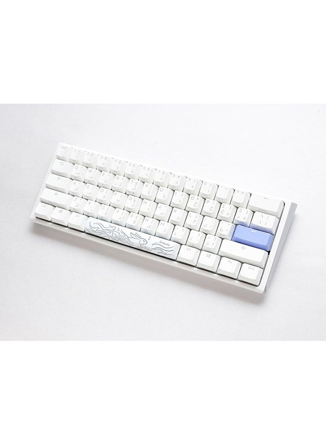 Ducky One 3 Classic Pure White Mini 60% Cherry Blue Switch
