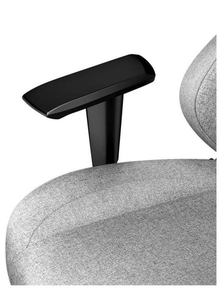 AndaSeat Phantom 3 Gaming Chair, Ergonomic Design, Widened Seat Cushion, Integrated Steel Frame, Up to 160 Degree Recline, Class-4 Gas Piston, PU Smooth & Silent Casters, Grey | ‎AD18Y-06-G-F