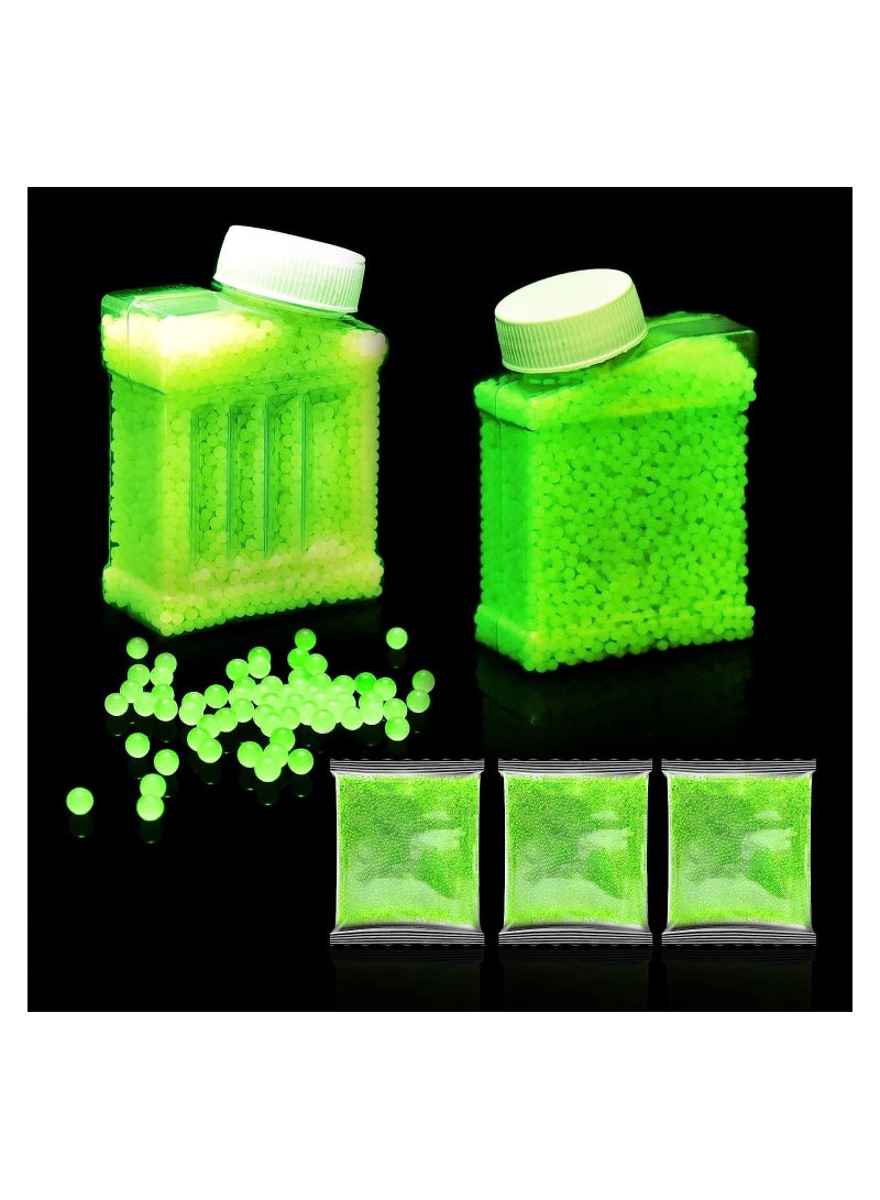 Water Balls Beads Ammo¨C Balls Bullets Made for Eco Friendly (3 Packs+2 Empty Bottles)