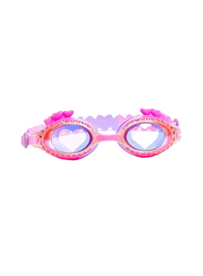 Luvs Me Luvs Me Not - True Love Pink Swim Goggles
