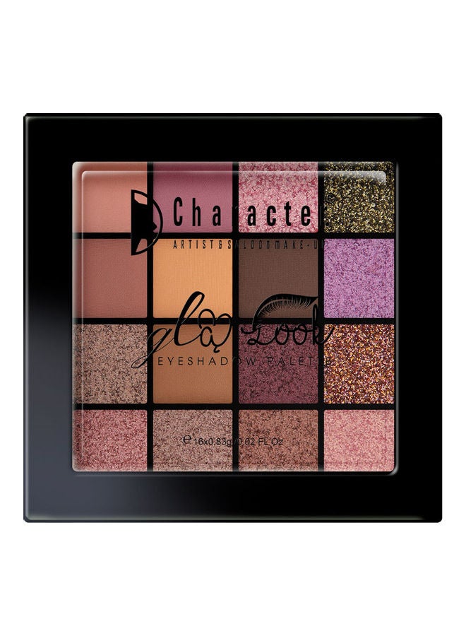Glam Look Eyeshadow Palette Multicolour
