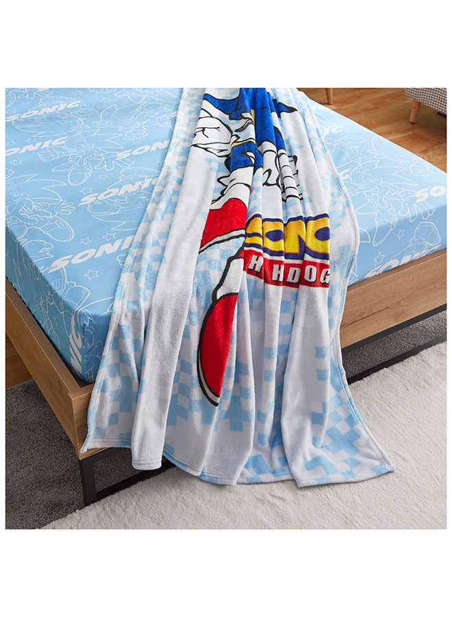 Sonic the Hedgehog Flannel Blanket 150x200 cm