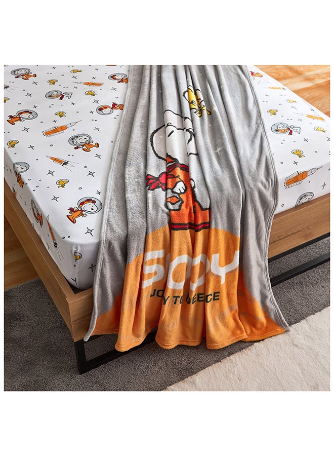 Snoopy Peanut Flannel Blanket 150x200 cm