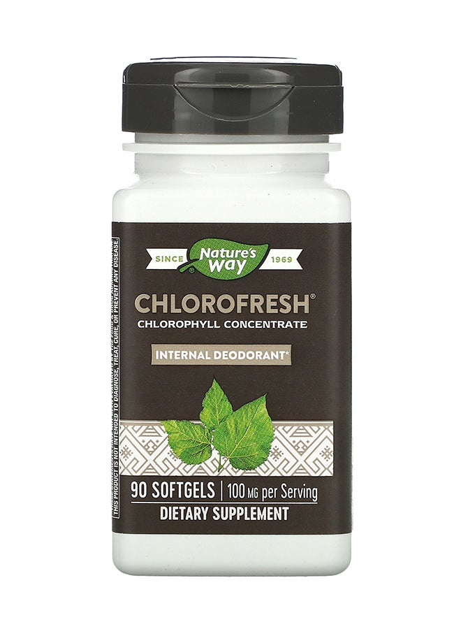 Pack Of 2 Chlorofresh Chlorophyll Concentrate - 90 Softgels Each