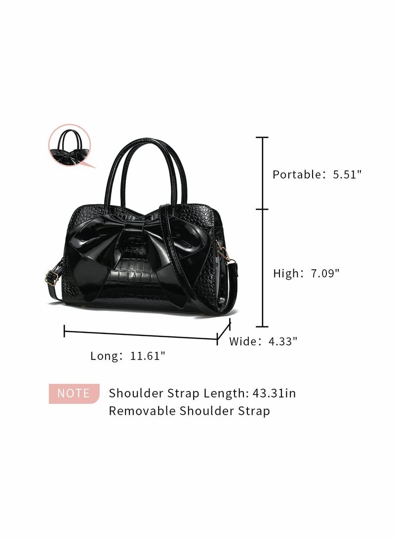 Purses for Women Fashion Handbag Ladies Satchel Bags PU Leather Top Handle Shoulder Tote Bags