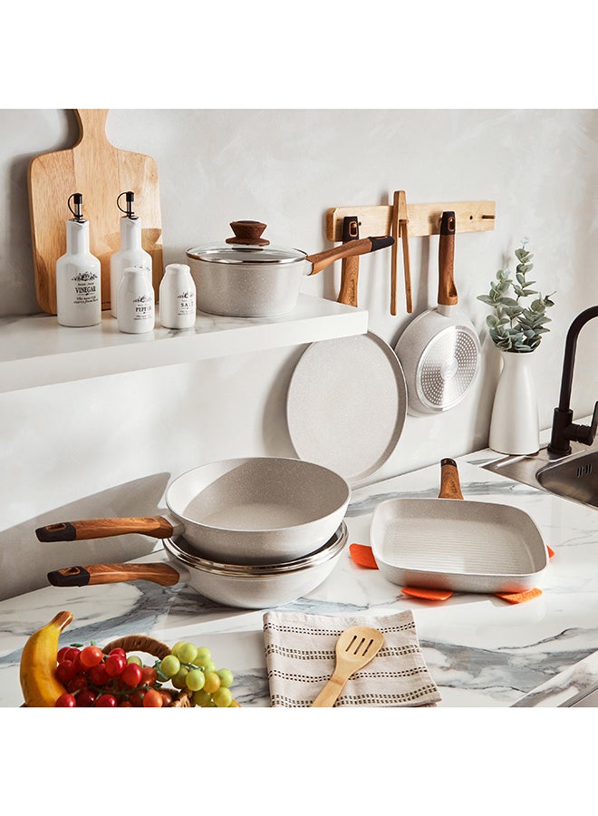 La Natura Forged Induction Wok with Trivet 48 x 10.5 x 28 cm