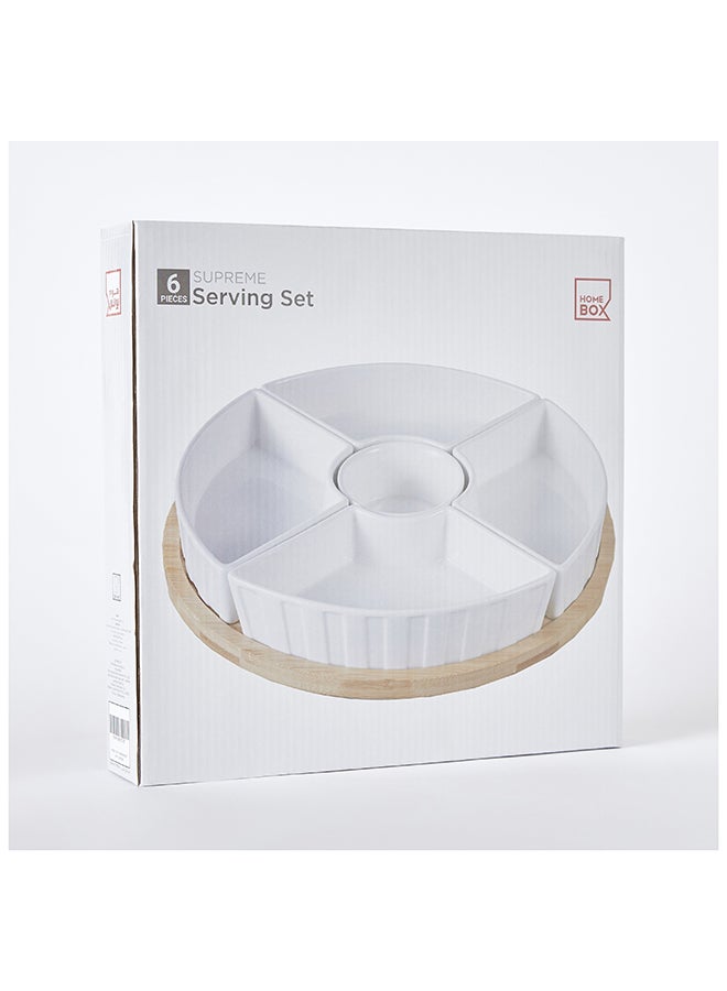 Supreme 6-Piece Serving Set 29.1 x 5.5 x 29.1 cm