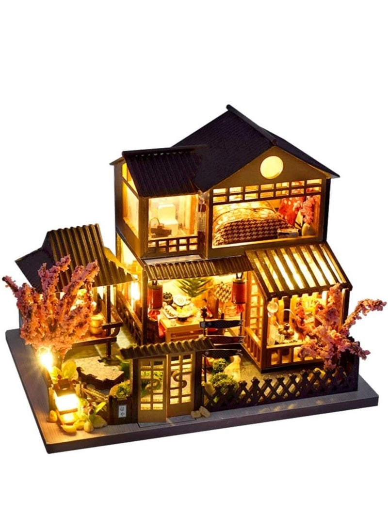 Garden DIY Dollhouse Kit - Miniature Room Decor & Model Craft