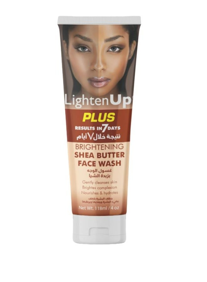 Face Wash Plus Brightening Sha Butter 118 ml