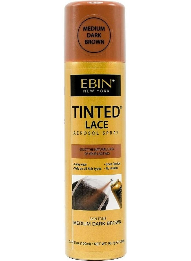 Tinted Lace Aerosol Spray –Medium Dark Brown 150 ML