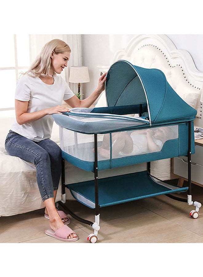 4-In-1 Multi-Functional Foldable Portable Baby Bed Smart Cot With Mosquito Net