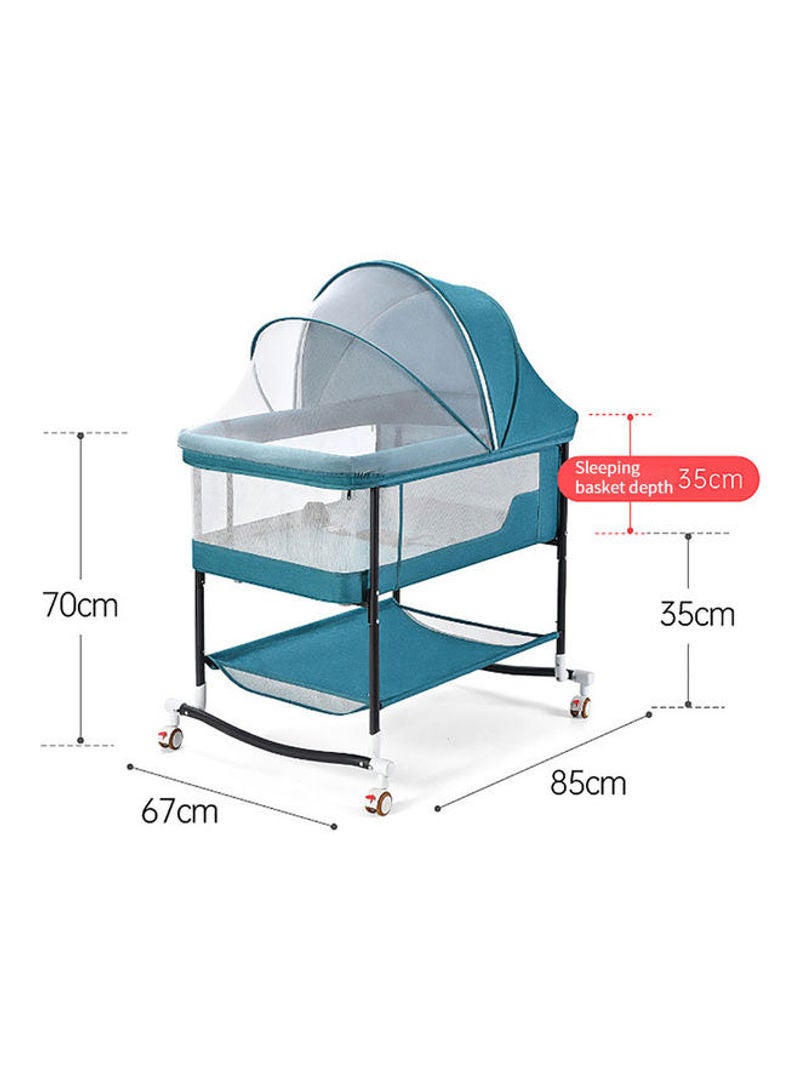 4-In-1 Multi-Functional Foldable Portable Baby Bed Smart Cot With Mosquito Net