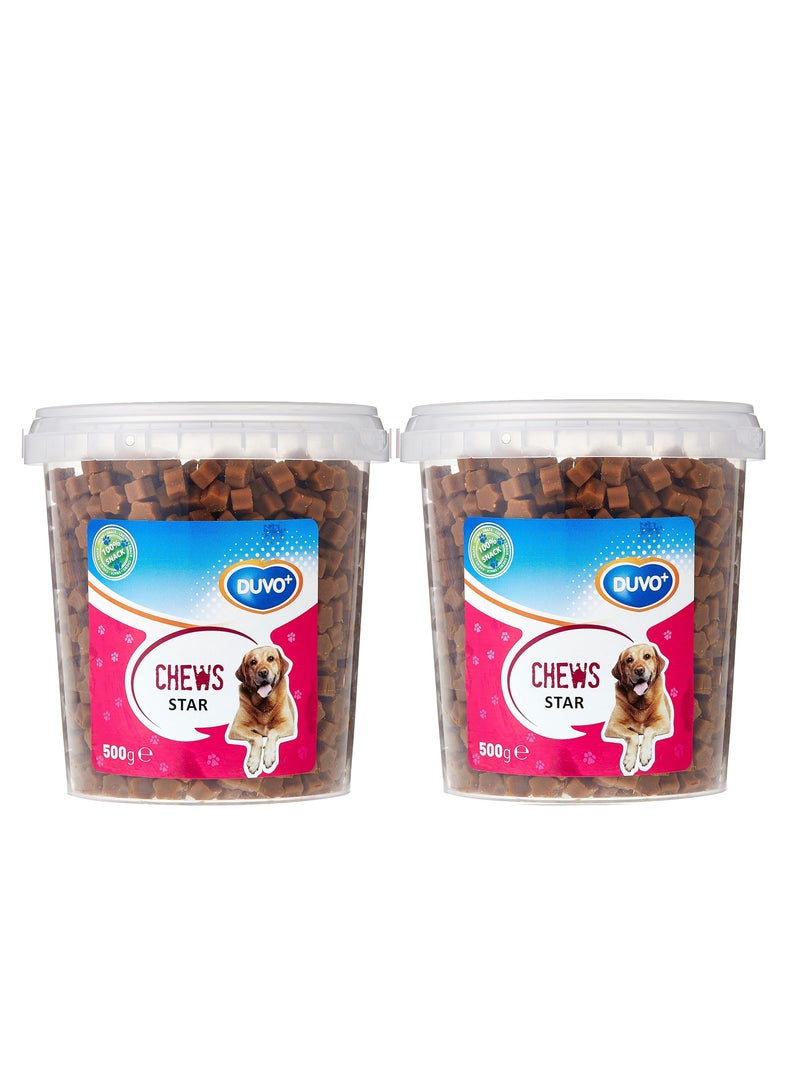 Chews Star Soft And Perfect For Training And Rewarding For Dogs All Age 2X500g