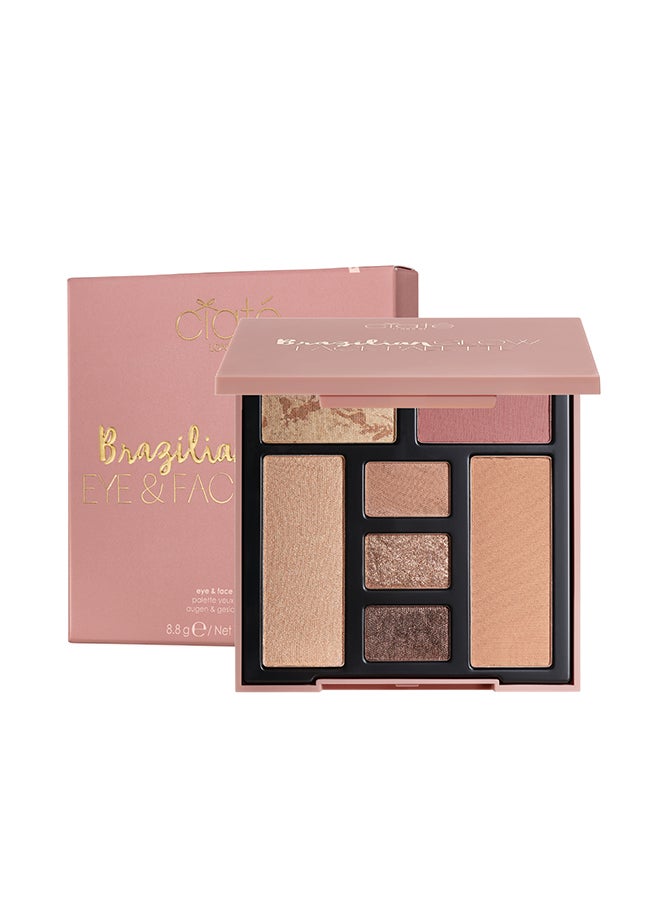 Brazilian Glow Face Palette Light Medium