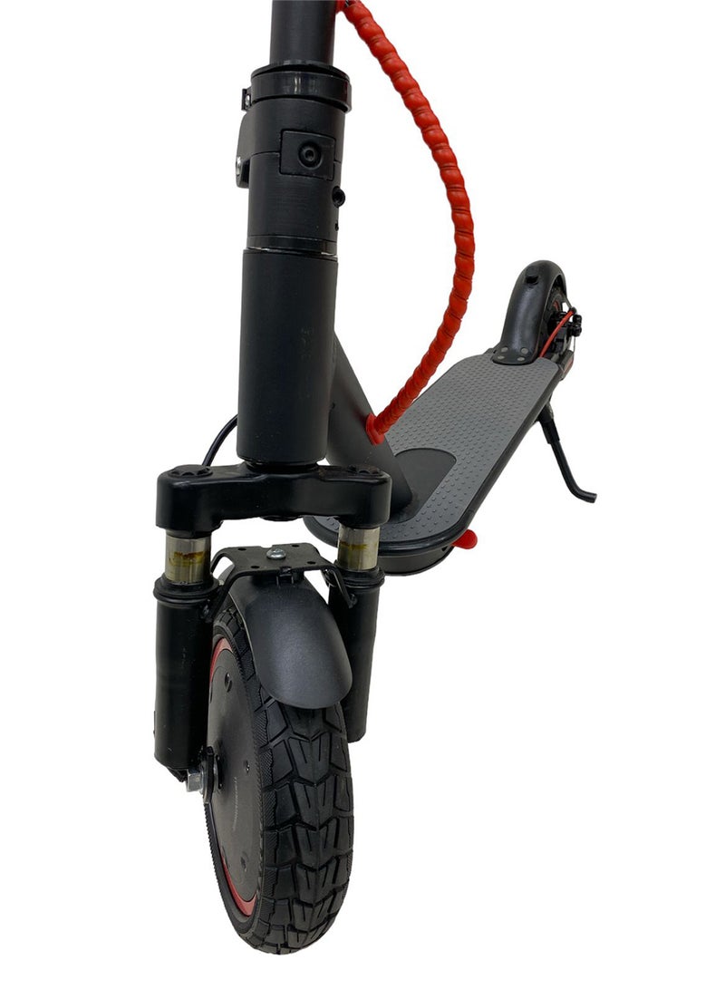 M365 Electric Scooter With Front Shock For Safefty Proctection And Led Lights And Off Rd/Solid Tire