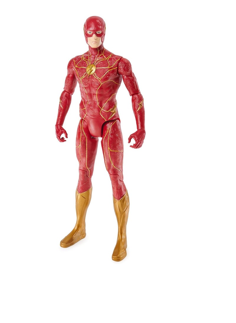 The Flash 30 cm Flash Figure 30 cm with Original The Flash Decorations and 11 Points of Article, Toy for Ages 3+