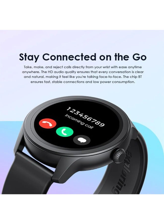 Watch 2R OSW-30 Smart Watch With  Silicone Strap Black