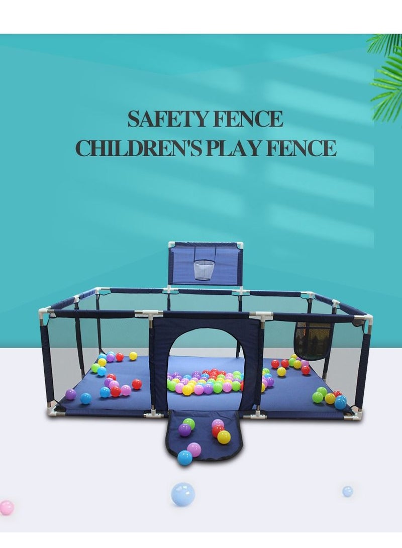 Baby Happy fence playpen floor for kids, with 30pcs balls. basket net for 0 to 6years, healthy activity