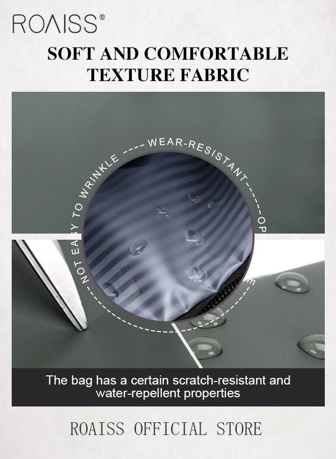 Large Capacity Portable Travel Duffle for Men and Unisex Multifunctional Business Shoulder Bag Gym Handbag with Side Shoe Pocket in Separation of Wet and Dry