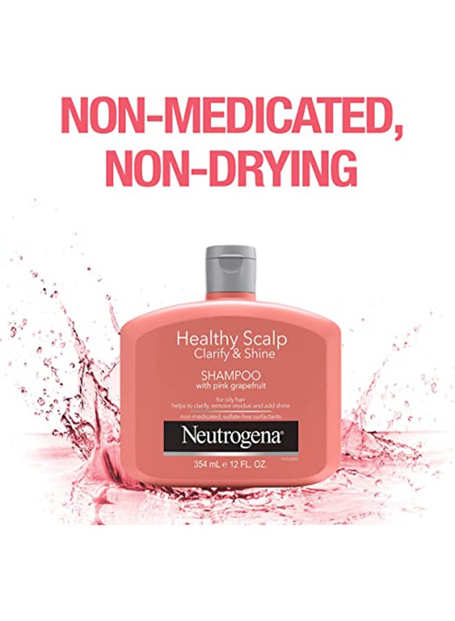Healthy Scalp Clarify & Shine Shampoo with Pink Grapefruit 354ml