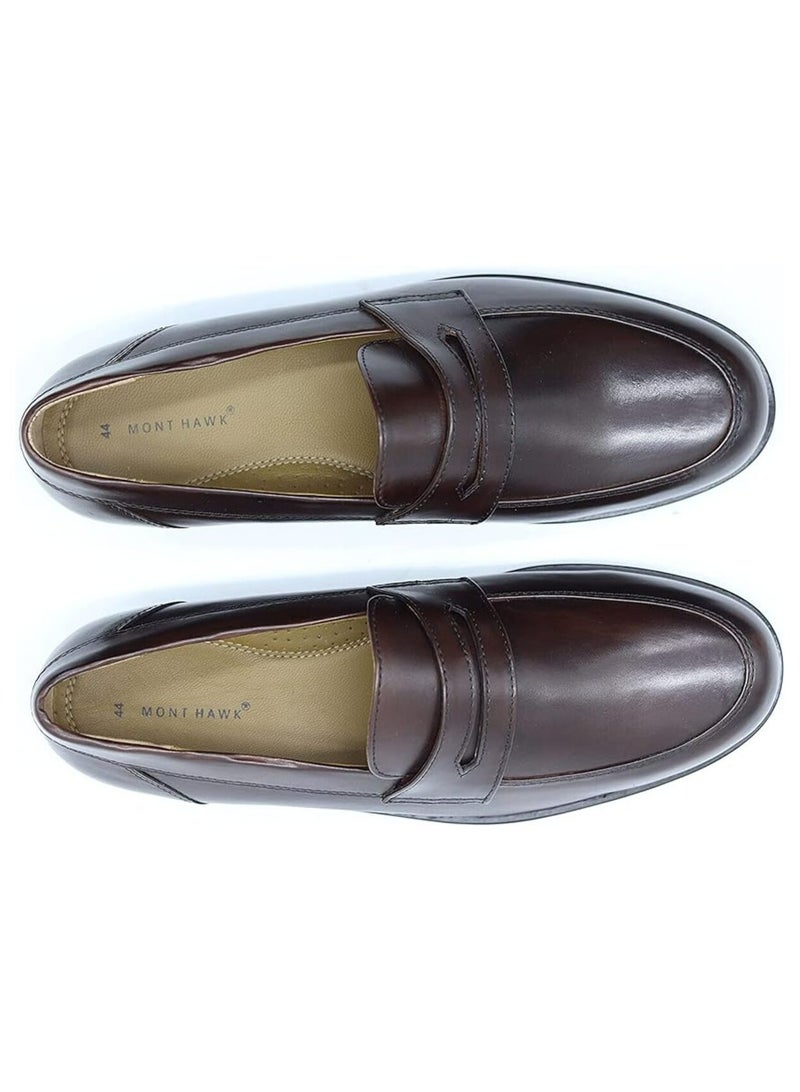 Men's Penny Lasted Genuine Leather Shoes