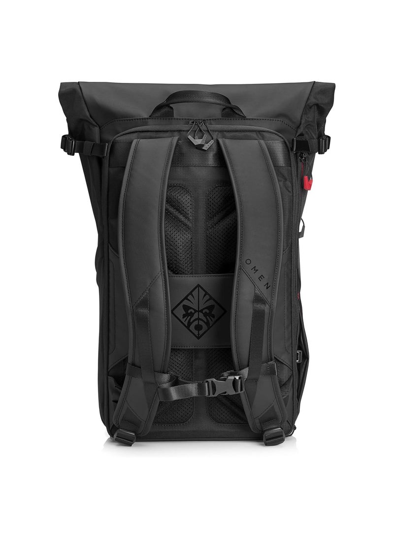 OMEN by HP Transceptor 15.6-inch Rolltop Backpack