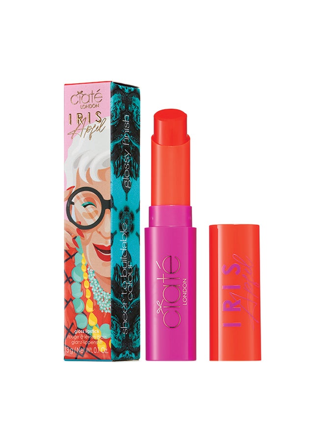 Iris Apfel Lipstick Red