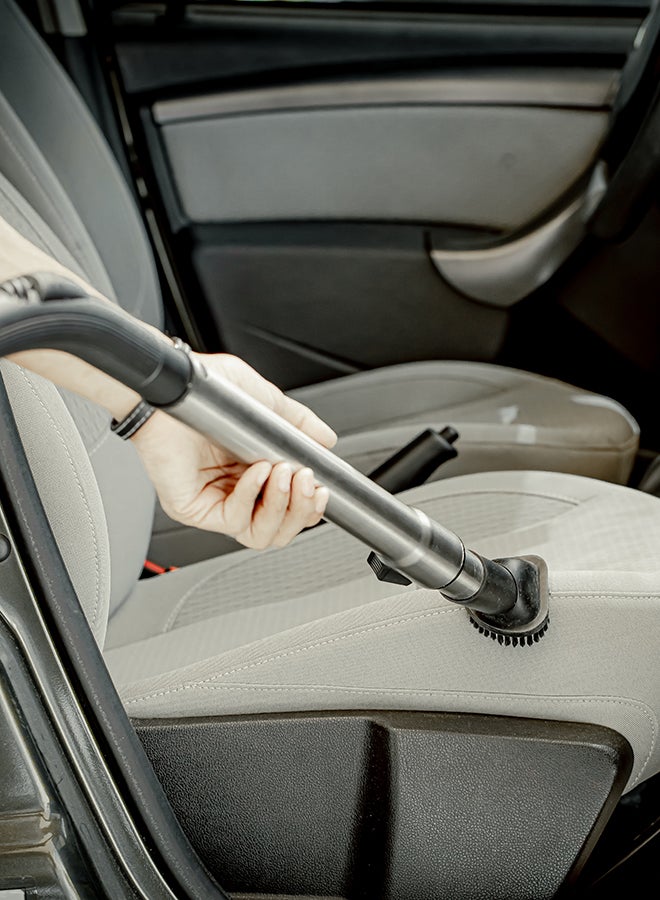 Wet and Dry Vacuum Cleaner | 1200W Stainless Steel Drum Tank with Powerful Copper Motor |Comfortable Handle, Rolling wheels with Easy Parking Nozzle & Dust Full Indicator 23 L 1200 W GVC19012 Silver/Black/Yellow