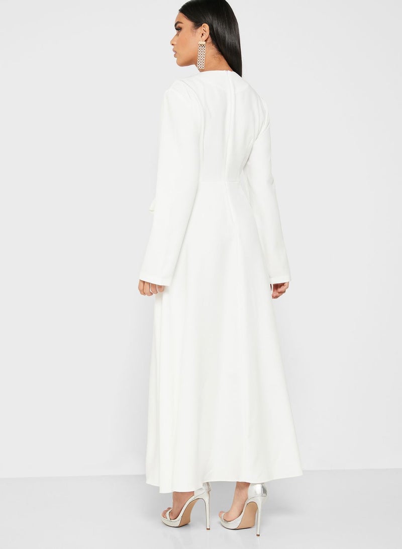 Blazer Style Maxi Dress