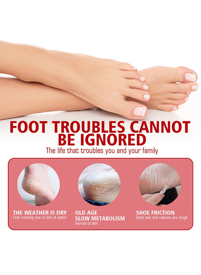 Organic Rapid Heel Repair Cream, Moisturizing Foot Cream, Dry Foot Skin Remover, Rapid Heel Repair, Hydrating Quickly Soften Calluses Foot Care For Men Women Cracked Heels 50G