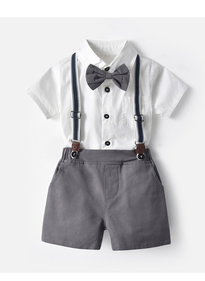 Two Piece Set Of Children's Straps And Pants