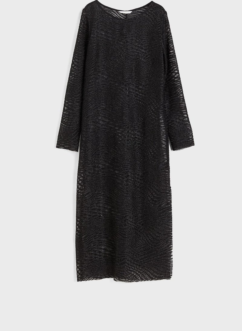 Long Sleeve Knit Dress