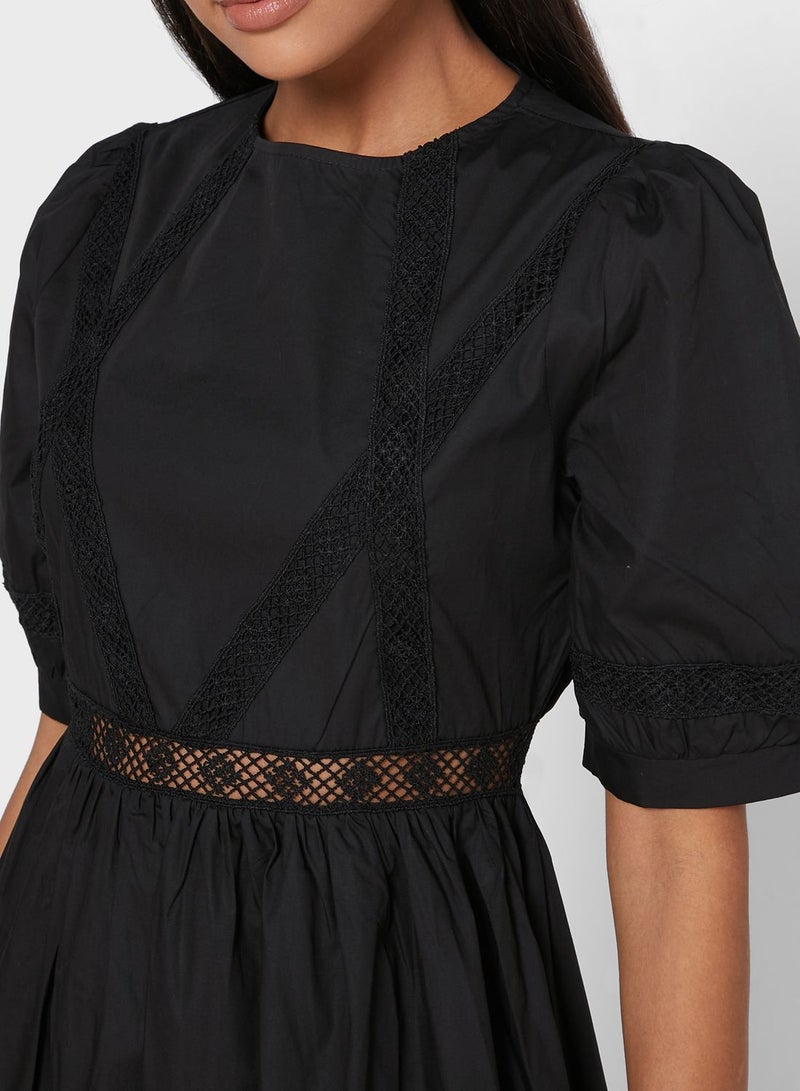 Embroidered Detailed Dress