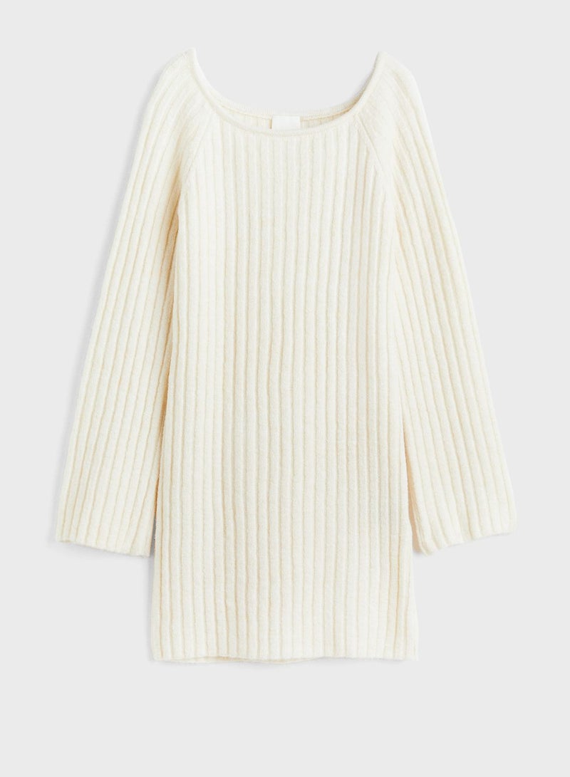 Ribbed Knit Dress