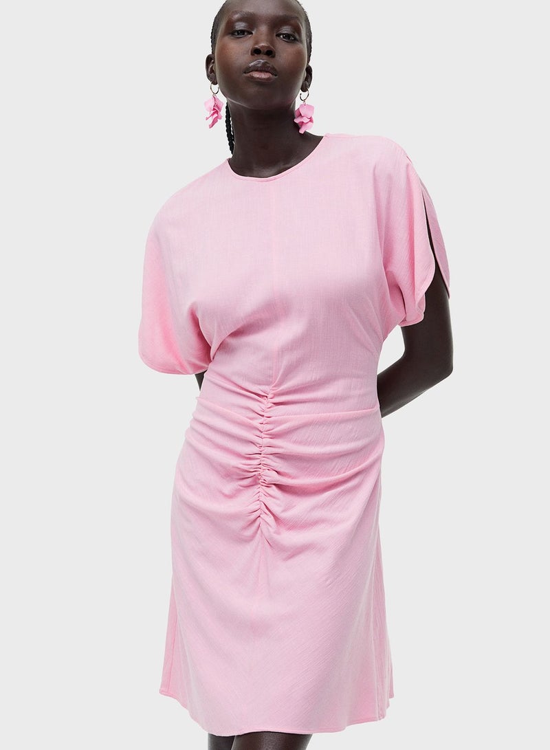 Ruched Detail Dress