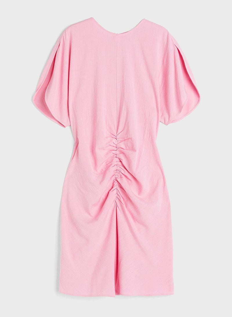 Ruched Detail Dress