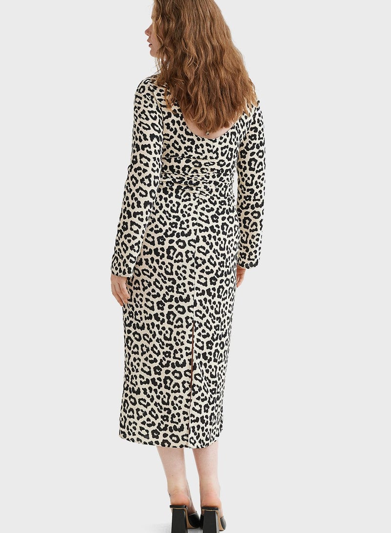 Leopard Print Dress