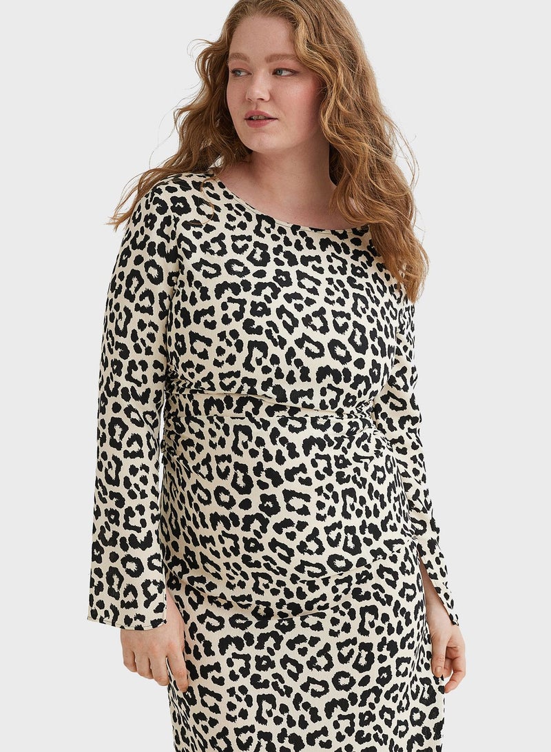 Leopard Print Dress