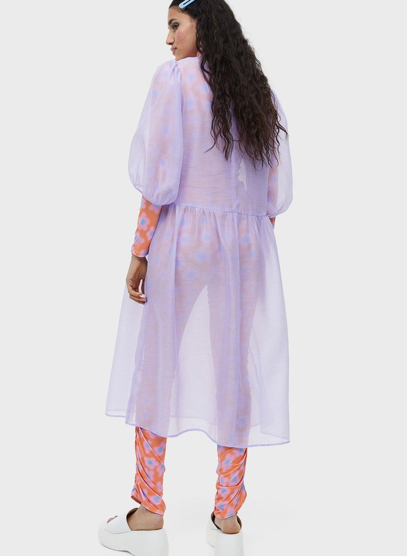 Lavender Chiffon Dress