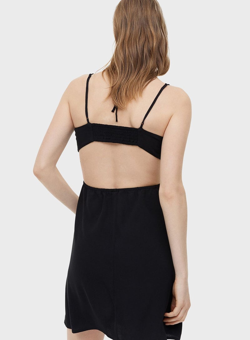 Cutout Mini Dress