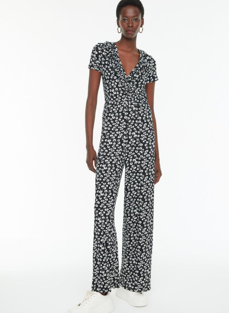 Leopard Print Jumpsuit