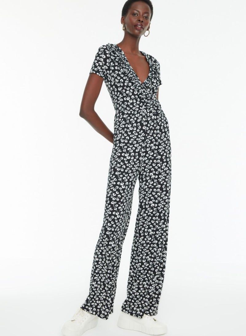 Leopard Print Jumpsuit