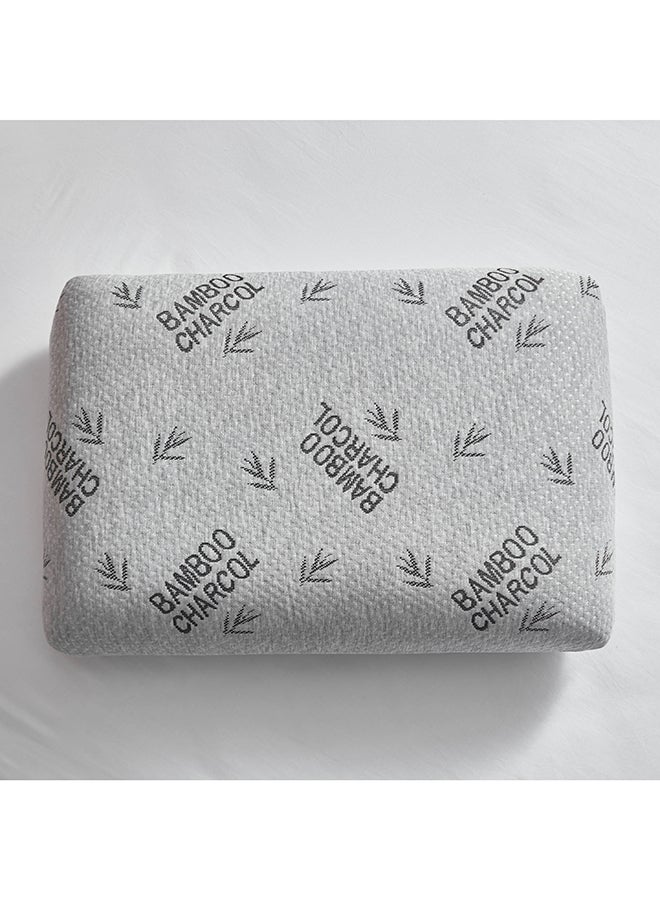 Relax Bamboo Charcoal Memory Foam Pillow 40 x 13 x 60 cm