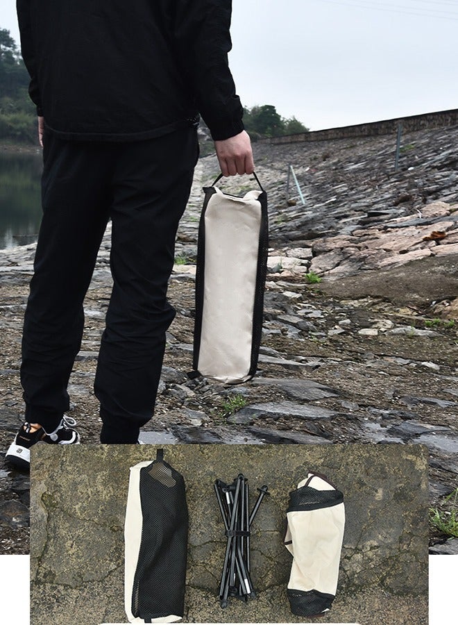 Camping Chair, Portable Folding Chair, Beach Chair with Side Pocket, Lightweight Hiking Chair available in 4 colours